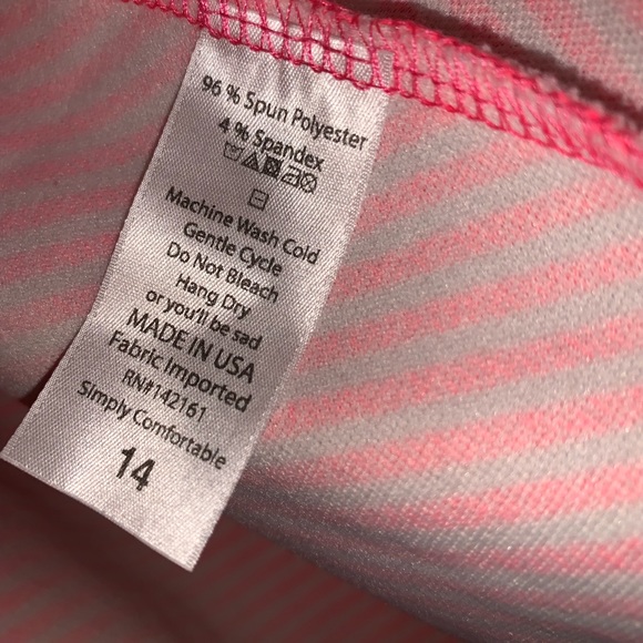 COPY - Kids Girls Jr Lularoe Azure Skirt 14 Hot P… - Picture 3 of 4